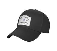 QFLLQLFF Baseball Cap Entering Oak Bluffs Massachusetts Commonwealth of Massachusetts Road SignCap Baseball Cap Gift