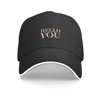 QFLLQLFF Baseball Cap Joe Goldberg Hello You Baseball Cap Hat Man for The Sun Thermal Visor Funny hat Trucker Hats for Men Women's Gift