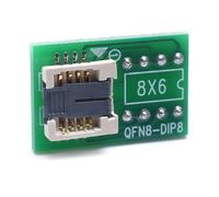 QFN8 WSON8 MLF8 MLP8 DFN8 to DIP8 Socket/Adapter for Electronic Prototyping and Maintenance Chipset Conversion Adapter
