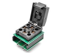 QFP32-0.8 QFP32 TQFP32 QFP32 to DIP32 Programming Adapter OTQ-32-0.8-02 0.8mm Pitch 7x7mm IC Dimension Clamshell Adapter Soldering Version @ALLSOCKET