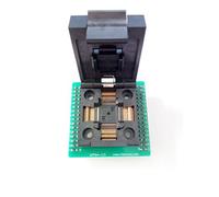 QFP64-0.5 QFP64 TQFP64 QFP64 to DIP64 Programming Adapter FPQ-64-0.5-06 0.5mm Pitch 10x10mm IC Dimension Clamshell Adapter Soldering Version @ALLSOCKET
