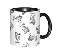 QFSDGY 11oz Ceramic Coffee Mug,Special Christmas Sister Gifts,Funny Xmas Tea Coffee Cup,Tea Mug,Art Purple dots, Purple Circles of Various Sizes, Dynamic Design Overlapping o,Valentines,Anniversaries