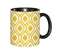 QFSDGY 11oz Ceramic Coffee Mug,Special Christmas Sister Gifts,Funny Xmas Tea Coffee Cup,Tea Mug,Rhythm Wave, Treble Clef, Dazzling Melody, Staff, Note,Valentines,Anniversaries
