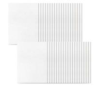 QFWFG 40 Pieces Shrink Plastic Paper Sheets, Shrinkies Dinks Paper, Frosted & Glossy Shrinking Plastic Sheets for Kids DIY Crafts Keychains Bookmarks 20×14.5cm