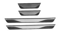 QFYANXUAN 4 Pcs Car Door Sill Scuff Plate for AUDI Q3 2011-2019, Stainless Steel Kick Plates Car Threshold Scuff Plate Styling Accessories