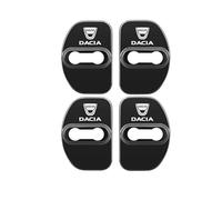 QFYANXUAN Lock Accessories, Door Lock Cover Latch Protector for Dacia Bigster 2025, Stainless Steel Car Guard Latch Cap, 4 pcs