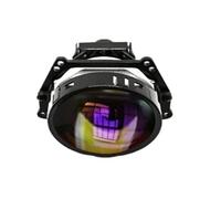 QGBKLZNZHP Car headlight assembly For H4 H7 High Low Lights Universal Car Headlamp Retrofit Beam 12V 2pcs 3.0 Inch Bi Led Projector Lens Headlights Headlights assemblys with LED DRL