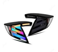 QGBKLZNZHP Car Rear Light Assemblies For Civic Hatchback 2016 2017 2018 2019 2020 2021 Taillights Reverse Lights Brake Lights Turn Signals LED Tail Light Assembly(Pair of RGB)