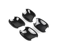 QGBKLZNZHP for A4 B9 for A5 2017 2018 2019 ABS Car Exterior Door Handle Doors Bowl Cover Protective Trim Driver Side Door Handle(DoorBowl BrightBlack)