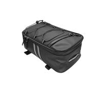 QGBKLZNZHP Motor Pannier Bag Motorcycle Rear Carrier Bag PU Leather Waterproof 9L Large Capacity Storage Luggage Cycling