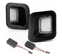 QGBKLZNZHP Number Plate Lamp For Dodge Ram 1500 2500 3500 2003-2018 Classic 2019 55077291AE 2Pcs LED License Plate Light Canbus Lamp