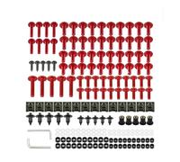 QGBUSQ Motorcycle Fairing Bolt Kit For TRIUM&PH For Street Triple R S ABS RS Low Lrh For Tiger 1200 1200GT For Rally Explorer Pro Motorcycle Fairing Bolts Kit CNC Screws Set(Red)