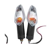 QGBUSQ Turning Indicator Motorcycle Turn Signal Light Front Rear Indicator Lamp For Honda For CBR 250R 300R For CB300 For CBF125 For CBF 150 XR150L(Clear)