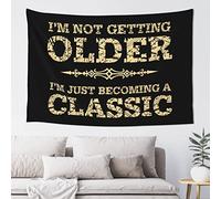 QGDC Garage Decor For Men I’M Not Getting Older Tapestry Coquette Room Decor Things For Boys Room(100X150CM)