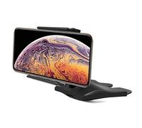QGECEN Universal 360-Degree Rotation CD Slot Car Cell Phone Mount Holder Cradle Compatible with iPhone 13 12 11 8 Pro Xs, Samsung Galaxy S22 S21 S20 + Note 10 and All iPhone Android Smartphones