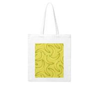 QGGHNISD Banana Pattern Canvas Tote Bag Large Reusable Shopping Bag With Double-Sided Print, 41x38cm Everyday Carry Handbag