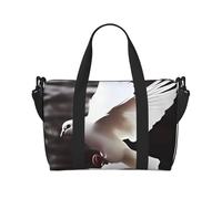 QGGHNISD Flying Dove Crossbody Travel Bag - Water-Resistant Carry-On Handbag, Large Capacity Gym Bag