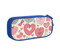 QGGHNISD Happy Mother's Day Pencil Bag, Large Capacity Double Layer with Divider Stationery Bag,Zipper Cute Printed Cosmetic Bag for School Office Travelling