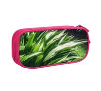 QGGHNISD Lawn and Garden Pencil Bag, Large Capacity Double Layer with Divider Stationery Bag,Zipper Cute Printed Cosmetic Bag for School Office Travelling