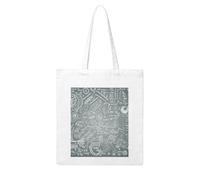 QGGHNISD Math Question Canvas Tote Bag Large Reusable Shopping Bag With Double-Sided Print, 41x38cm Everyday Carry Handbag