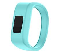 QGHXO Band for Garmin Vivofit Jr/Vivofit Jr. 2, Soft Silicone Replacement Watch Band Strap for Garmin Vivofit Jr/Vivofit Jr. 2 Activity Tracker, Small, Large (Teal, Small: 5.7")