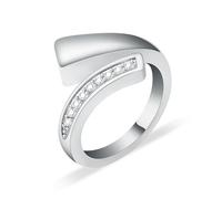 QGJNSGC Urn Ring for Ashes for Women Men Cubic Zirconia Ash Ring Memorial Cremation Jewelry Bereavement Keepsakes Gift for Loss of a Loved One