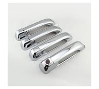 QGMKMVZZBK Car Outer Door Handle Covers Trim for Dodge Ram 1500 2500 3500 Chrome Door Handle Cover Decoration Shell