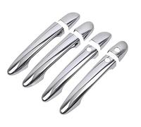 QGMKMVZZBK Car Outer Door Handle Covers Trim for Mazda Cx-5 Cx5 CX 5 2012-2019 Gloss Black Chrome Car Door Handle Cover Trim Car Styling Accessories(1)