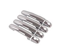 QGMKMVZZBK Car Outer Door Handle Covers Trim for Suzuki SX4 for S-Cross Swift 2005-2010 Car ABS Chrome Exterior Door Handle Cover Trim Sticker