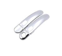 QGMKMVZZBK Car Outer Door Handle Covers Trim for TT 8N MK1 1998-2006 Chrome Door Handle Cover Catch Trim Set Car Styling Accessories(B)