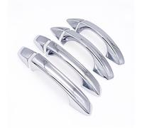 QGMKMVZZBK Car Outer Door Handle Covers Trim for VW G&olf 7 2014-2018 4Pcs Car Side Door Handle Cover Trim ABS Carbon Fiber Chrome Decoration Cap Sticker(1)