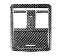 QGMKMVZZBK Car Roof Reading Lights Assy For Chrysler 300 300C 2005 2006 2007 Car Carbon Fiber Overhead Storage Box Reading Light Trim Sticker Interior Dome(1 Set)