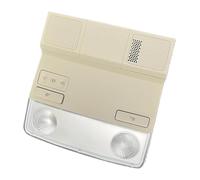 QGMKMVZZBK Car Roof Reading Lights Assy For Lavida 2018-2022 For Passat B6 2011-2018 56D 947 105 Front Dome Light Reading Lamp Without Sunroof Switch Car Roof(Light Beige)