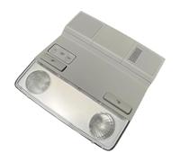 QGMKMVZZBK Car Roof Reading Lights Assy For Yeti 2014-2018 For Superb 2009-2015 56D 947 105 Car Roof Reading Light Front Dome Lamp Without Sunroof Switch(Grey)