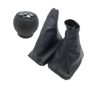 QGMKMVZZBK Car Shift Knobs Car Gear Shift Knob Lever Gaiter Boot for Opel for Corsa C 2001-2006 for TIGRA B 2004-2012 for Combo C 2001-2011(Combo 3pcs)