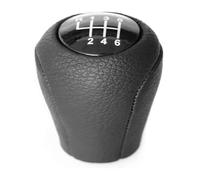 QGMKMVZZBK Car Shift Knobs for Mazda 3 BK BL 5 CR CW 6 II GH CX-7 ER MX-5 NC III 23 MT for POMO Leather 5 6 Speed Gear Shift Knob(6-Speed)
