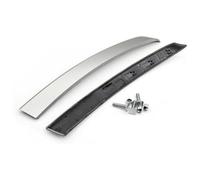 QGMKMVZZBK for BMW 5 Series M5 E60 E61 2004 2005 2006 Car Interior Front Rear Door Left Right Grip Handle Trim Cover 51416959333 Interior Door Handle(Silver-Front 2pcs)