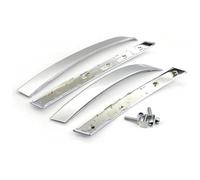 QGMKMVZZBK for BMW 5 Series M5 E60 E61 2004 2005 2006 Car Interior Front Rear Door Left Right Grip Handle Trim Cover Interior Door Handle(Chrome-4pcs)