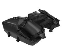 QGMKMVZZBK Motor Pannier Bag for Rebel for CMX300 500 Side Waterproof Travel Luggage Saddlebags Universal Tool Storage Panniers Rear Seat Bag(28L)