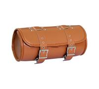 QGMKMVZZBK Motorcycle Tool Bag Faux Leather Handlebar Roll Waterproof Saddlebag Side Pannier Retro Sissybar Pack Wear Resistant Motorcycle Tail Bag(C)