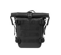 QGMKMVZZBK Universal Motorbike Riding Tools Storage Bag White Motorcycle Bumpers 6L Waterproof Side Frame Pack Crash Bar Package Motorcycle Tail Bag(Black)
