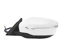 QGMKMVZZBK Wing Mirror Indicator For N&issan For X-TRAIL T32 2014-2021 9 Pin Heater Rearview Mirror Left Electric Folding Door Turn Signal 96302-4CL6B