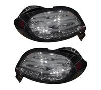 QGMKMVZZBK Wing Mirror Indicator For P&eugeot 206 2004 2005 2006 2007 2008 206CC Tail Stop Brake Turn Signal Lamp 2Pcs Rear Lights(Smoke Cover)