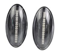 QGMKMVZZBK Wing Mirror Indicator For Suz&uki For Swift For Jimmy For Vitara SX4 For Alto A Pair Car Dynamic Side Marker Flowing Water Blinker Turn Signal Light(Dynamic Crystal)