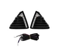 QGQFDEYUNB Car Fog Light For Focus 2012 2013 2014 2015 LED Daytime Running Lights White DRL Yellow Turn Signal Driving Fog Lamp Auto 12V Car Headlight