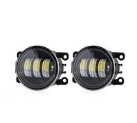 QGQFDEYUNB Car Fog Light For Peugeot 107 207 307 407 607 308 3008 4008 5008 LED Fog Light Auto Car Fog Lamp 8000LM 30W White Yellow Waterproof Headlamp(PWhite)
