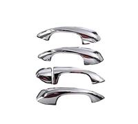 QGQFDEYUNB Car Speaker Grilles Cover for Benz for A Class for A180 for A200 for A250 for W177 for V177 for B Class for W247 2019 2020 202 Car ABS Door Handle Cover Trim LHD( Silver)