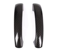 QGQFDEYUNB Exterior Door Handle Car Exterior Door Handle Cover Carbon Fiber Trim Sticker Accessories for, for Smart 451 & for Fortwo 2009-2015