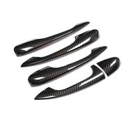 QGQFDEYUNB Exterior Door Handle for Benz A/B/C/E/GLC/CLA/GLE/GLS/GLB Class W177/W247/W205/W213/X253/C118/W167/X167 Car Door Handle Covers( Carbon Fiber Style)