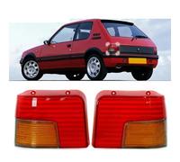 QGQFDEYUNB Indicator Car Rear Tail Light Taillight For Peugeot 205 1983-1994 Reverse Brake Stop Lamp Shade Without Bulbs 634983 635041 Lamp(Left and Right)